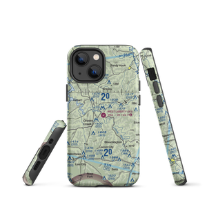 West Liberty Airport (9I3) VFR Sectional  Tough iPhone Case