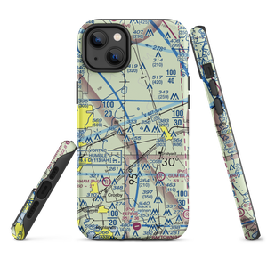 West Liberty Airport (TS35) VFR Sectional  Tough iPhone Case