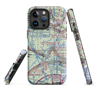 West Papoose Lake Airpark (44AK) VFR Sectional  Tough iPhone Case