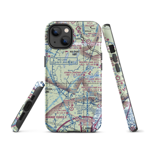 West Papoose Lake Airpark (44AK) VFR Sectional  Tough iPhone Case