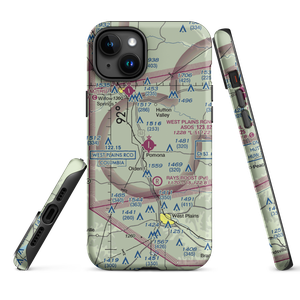 West Plains Municipal Airport (UNO) VFR Sectional  Tough iPhone Case