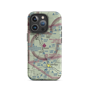 West Plains Municipal Airport (UNO) VFR Sectional  Tough iPhone Case