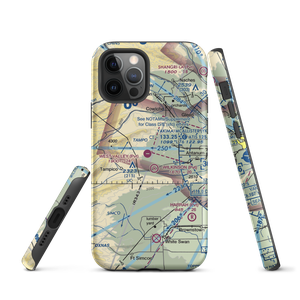 West Valley Airport (48WA) VFR Sectional  Tough iPhone Case