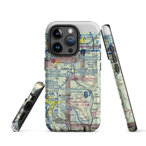 West Wind Airport (7WA3) VFR Sectional  Tough iPhone Case