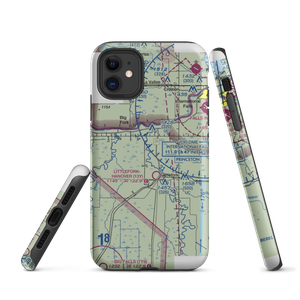 West Wind Airport (MN23) VFR Sectional  Tough iPhone Case