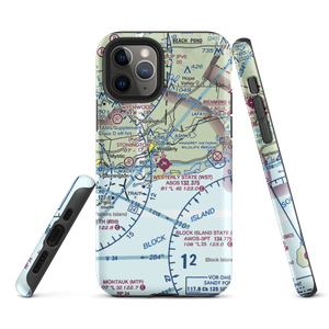 Westerly State Airport (WST) VFR Sectional  Tough iPhone Case