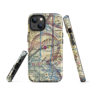 Western Carolina Regional Airport (RHP) VFR Sectional  Tough iPhone Case
