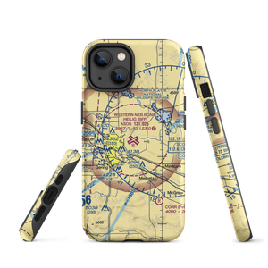 Western Neb. Rgnl/William B. Heilig Airport (BFF) VFR Sectional  Tough iPhone Case