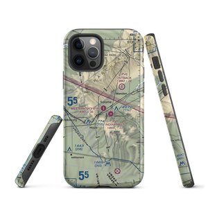 Western Sky Airport (0AZ2) VFR Sectional  Tough iPhone Case