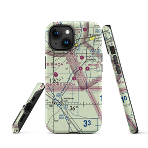 Westlake Farms Airport (92CA) VFR Sectional  Tough iPhone Case