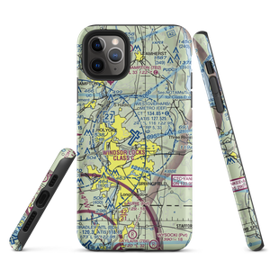 Westover ARB/Metropolitan Airport (CEF) VFR Sectional  Tough iPhone Case