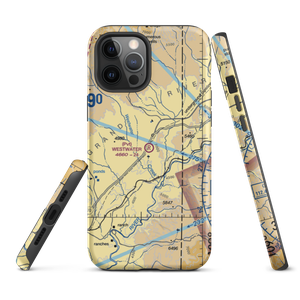 Westwater Airport (UT42) VFR Sectional  Tough iPhone Case