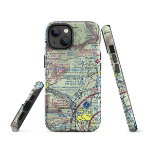 Westwind Farm Airport (0NK2) VFR Sectional  Tough iPhone Case