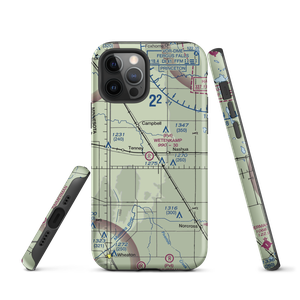 Wetenkamp Airport (29MN) VFR Sectional  Tough iPhone Case