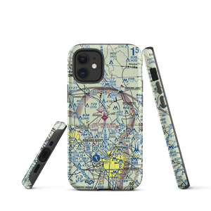 Wetumpka Municipal Airport (08A) VFR Sectional  Tough iPhone Case