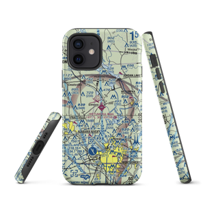 Wetumpka Municipal Airport (08A) VFR Sectional  Tough iPhone Case