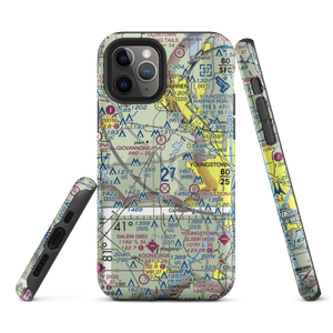 Wetzl Airport (46OH) VFR Sectional  Tough iPhone Case