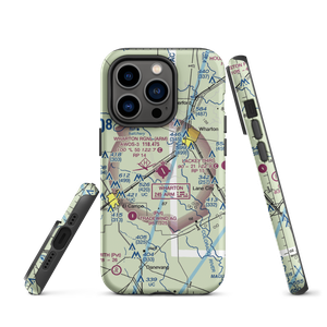 Wharton Regional Airport (ARM) VFR Sectional  Tough iPhone Case