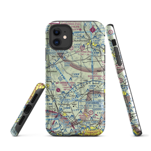 Wheat Field (56NC) VFR Sectional  Tough iPhone Case