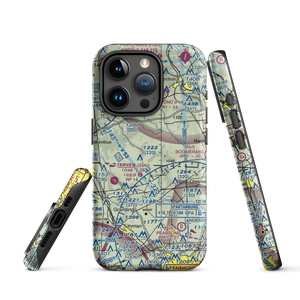 Wheat Field (56NC) VFR Sectional  Tough iPhone Case