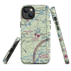 Wheatland Airport (23VA) VFR Sectional  Tough iPhone Case