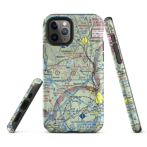 Whelan Farms Airport (CT01) VFR Sectional  Tough iPhone Case