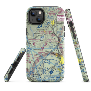 Whelan Farms Airport (CT01) VFR Sectional  Tough iPhone Case