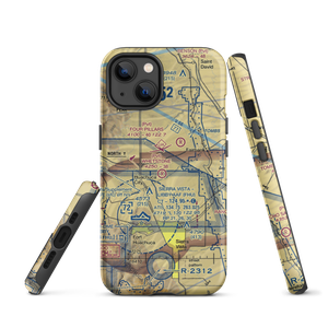 Whetstone Airport (11AZ) VFR Sectional  Tough iPhone Case