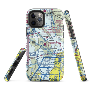 Whidbey Air Park (W10) VFR Sectional  Tough iPhone Case