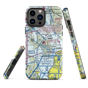 Whidbey Air Park (W10) VFR Sectional  Tough iPhone Case