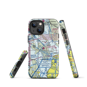 Whidbey Air Park (W10) VFR Sectional  Tough iPhone Case