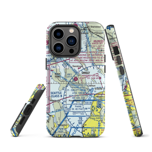 Whidbey Air Park (W10) VFR Sectional  Tough iPhone Case