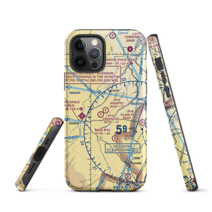 Whippet Field (OR34) VFR Sectional  Tough iPhone Case