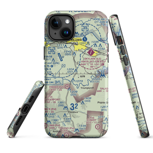 White Airport (69TS) VFR Sectional  Tough iPhone Case