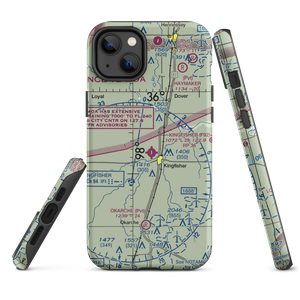 White Airport (6OK0) VFR Sectional  Tough iPhone Case