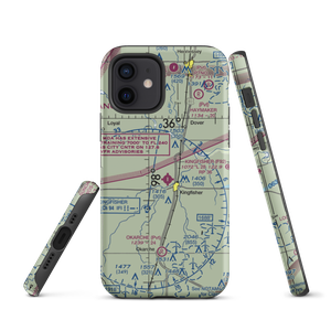 White Airport (6OK0) VFR Sectional  Tough iPhone Case