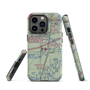 White Airport (6OK0) VFR Sectional  Tough iPhone Case