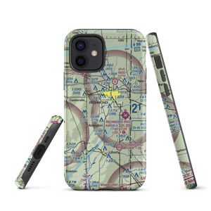 White Airport (IN47) VFR Sectional  Tough iPhone Case