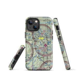 White Airport (IN47) VFR Sectional  Tough iPhone Case