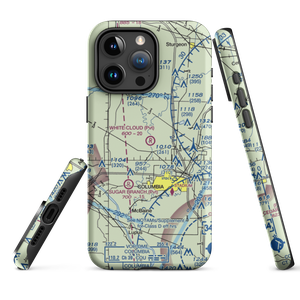 White Cloud Flying Field (MU23) VFR Sectional  Tough iPhone Case