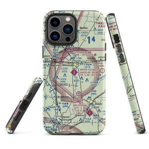 White County Airport (MCX) VFR Sectional  Tough iPhone Case