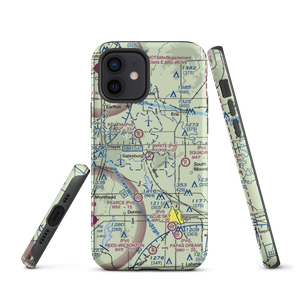 White Farms Airport (36KS) VFR Sectional  Tough iPhone Case
