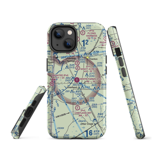 White Farms Airport (FA36) VFR Sectional  Tough iPhone Case