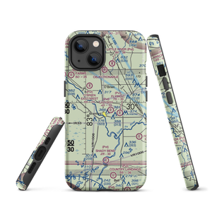 White Field Airport (FD95) VFR Sectional  Tough iPhone Case