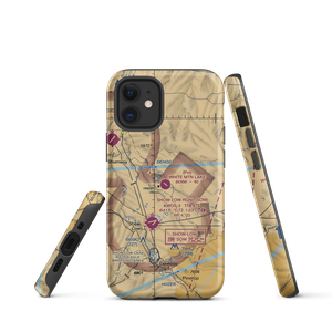 White Mountain Lake Airport (21AZ) VFR Sectional  Tough iPhone Case