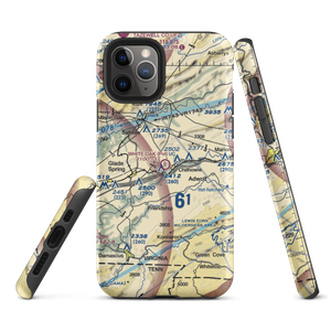 White Oak Stand Airport (VA11) VFR Sectional  Tough iPhone Case