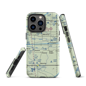 White Pigeon Airport (7IA1) VFR Sectional  Tough iPhone Case