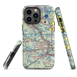 White Wing Ranch Airport (TA97) VFR Sectional  Tough iPhone Case