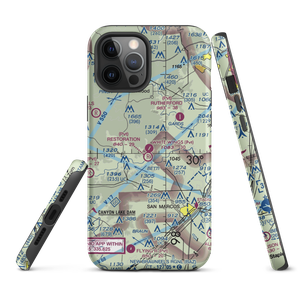 White Wings Airport (3TS1) VFR Sectional  Tough iPhone Case