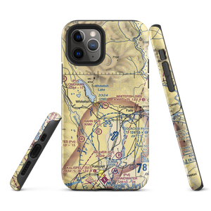 Whitefish Airport (58S) VFR Sectional  Tough iPhone Case